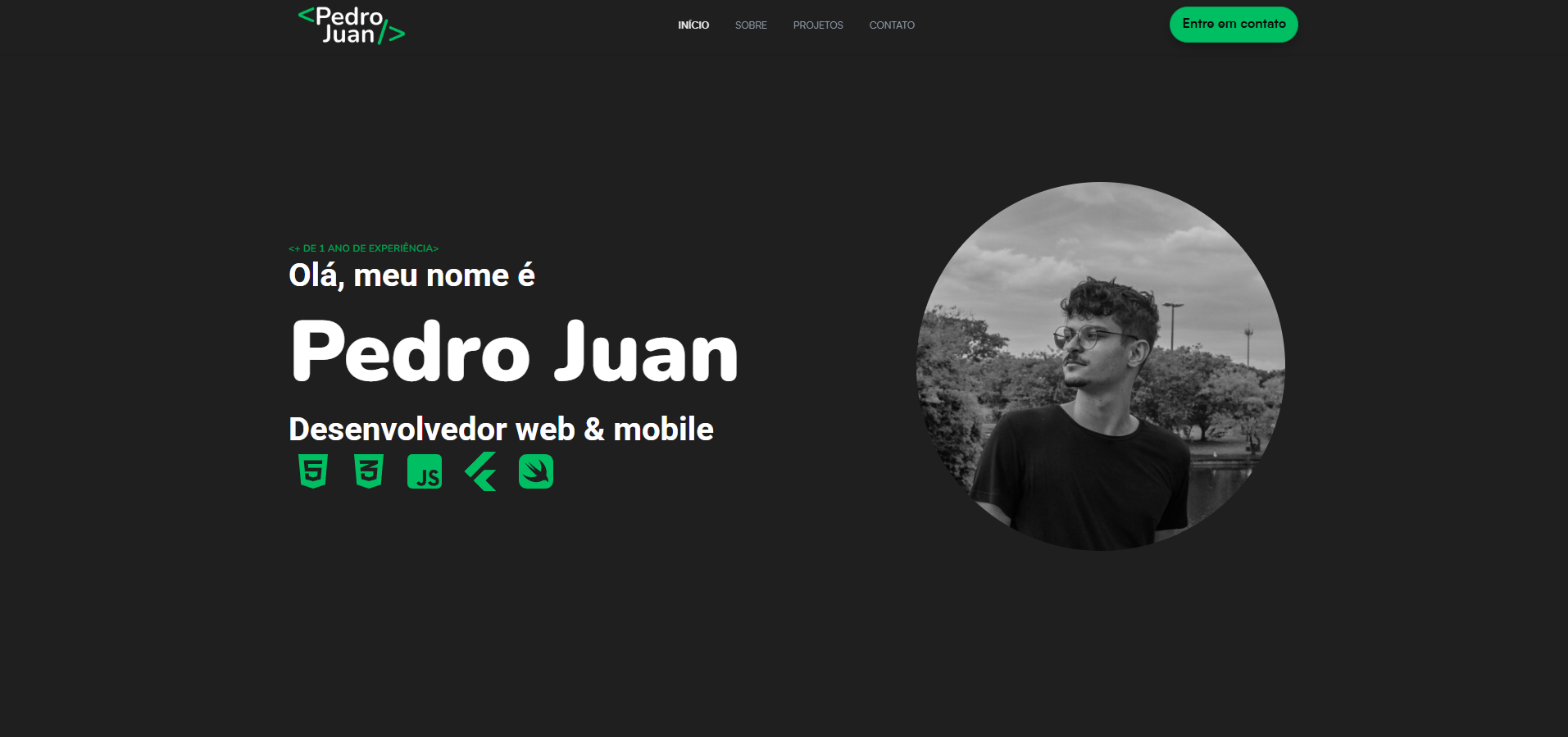 Screenshot do Projeto 1